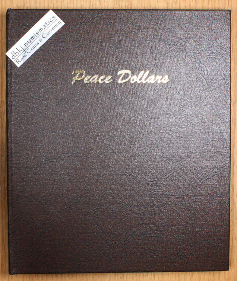 Dansco Album - Peace Dollars - 7175