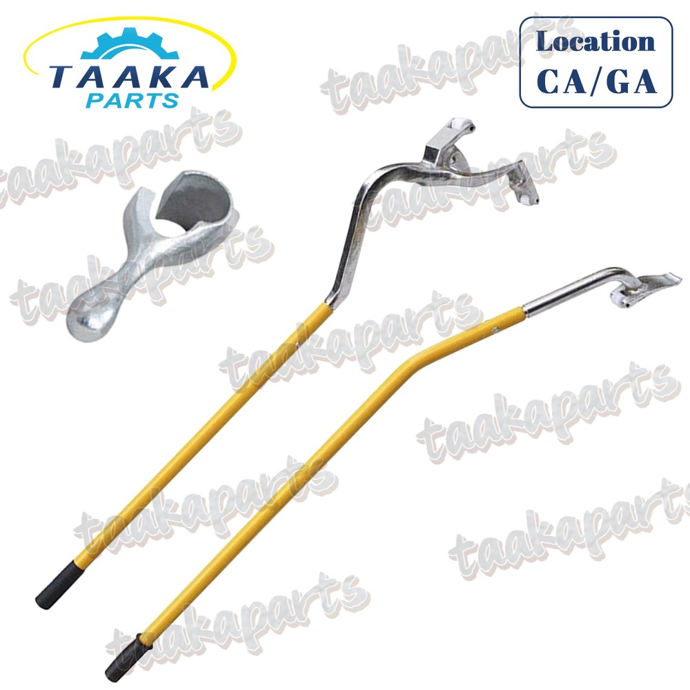 3pcs Heavy Duty Tire Changer Mount Demount Tool Kit with Nylon Rollers