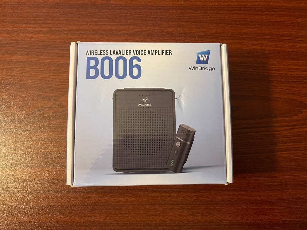 WinBridge B006 Wireless Lavalier Voice Amplifier