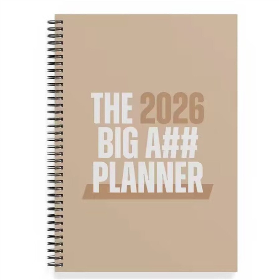 THE BIG A## PLANNER - 2026 - Mobile Desktop Calendar - Fold Out Design