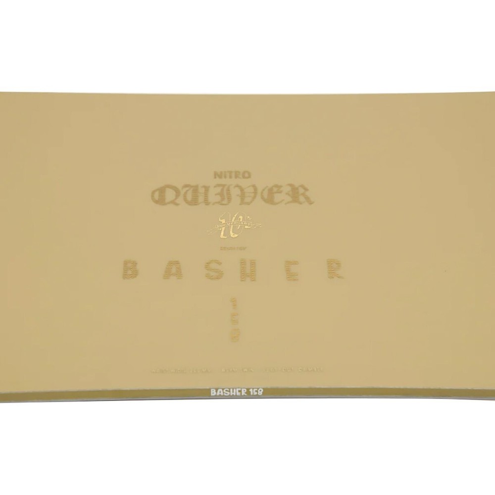 Nitro Basher Snowboard - 2025 One Color, 158cm