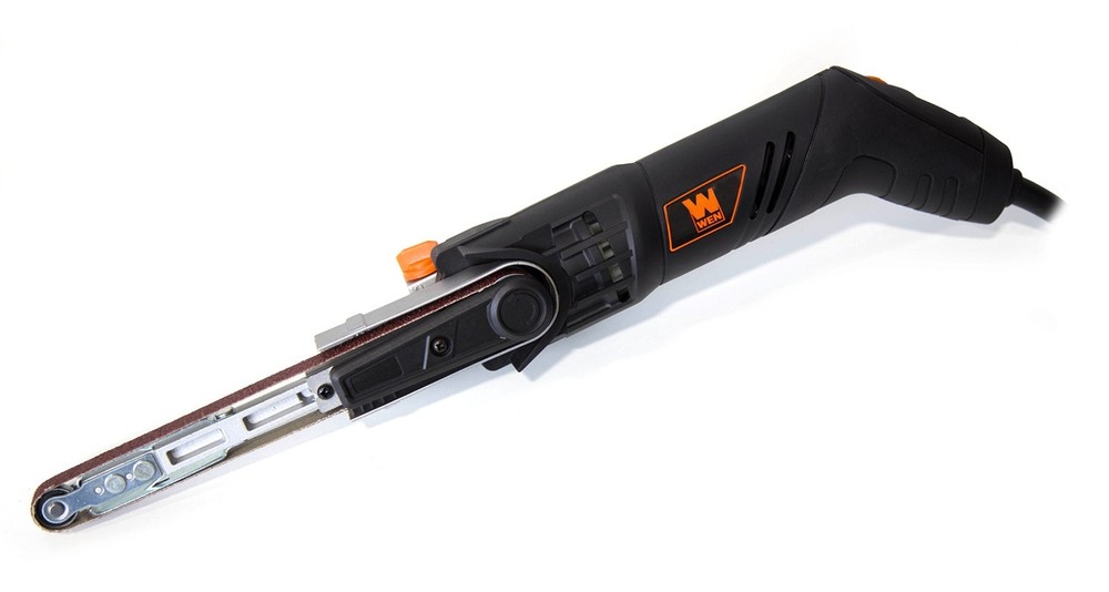 Variable Speed Detail Sander, 1/2"x18" Belt, Compact & Versatile Tool for Precis