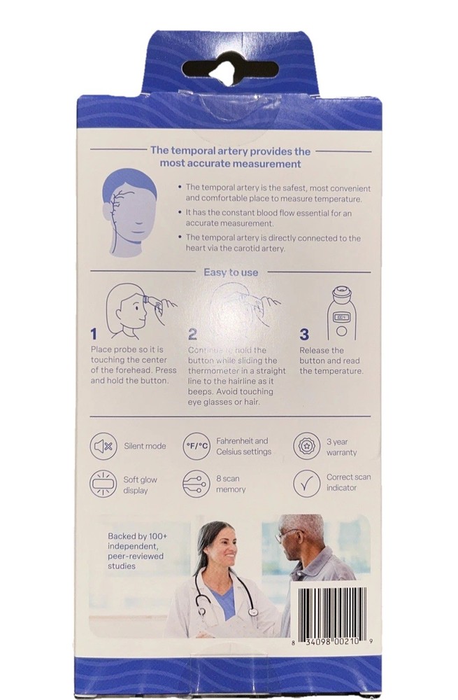 Exergen Temporal Artery Thermometer Model TAT-2000C