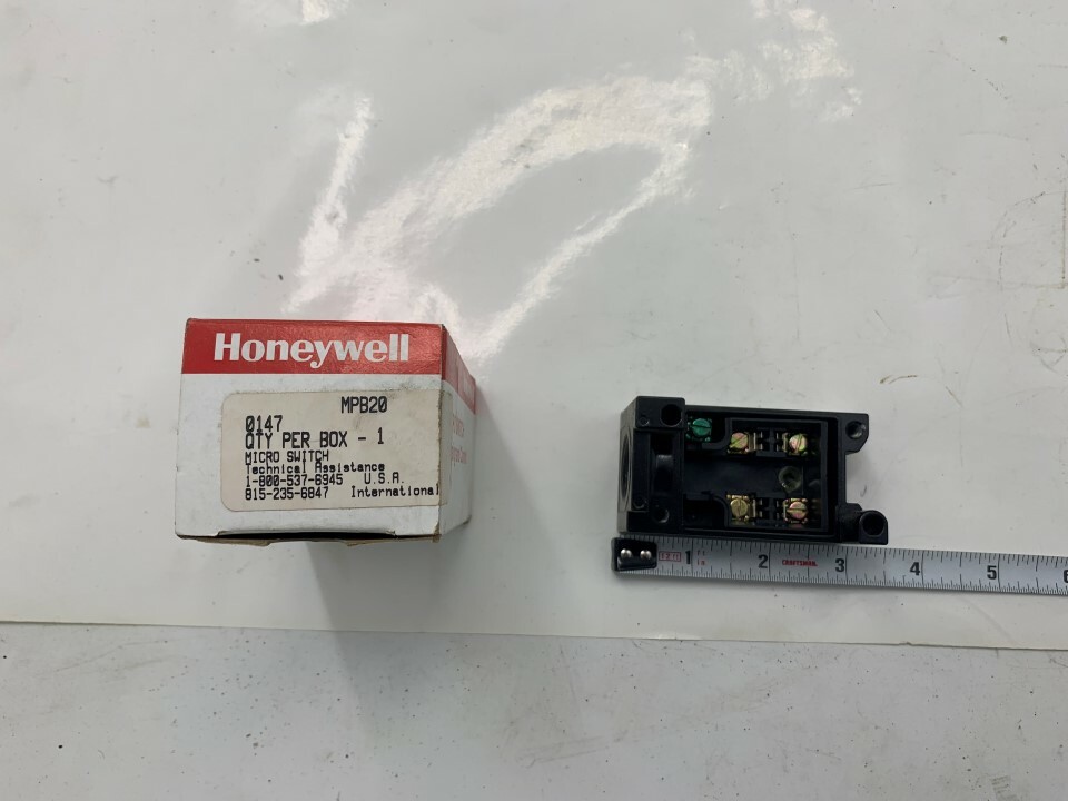 Honeywell Microswitch, sensing and control Model: MPB20