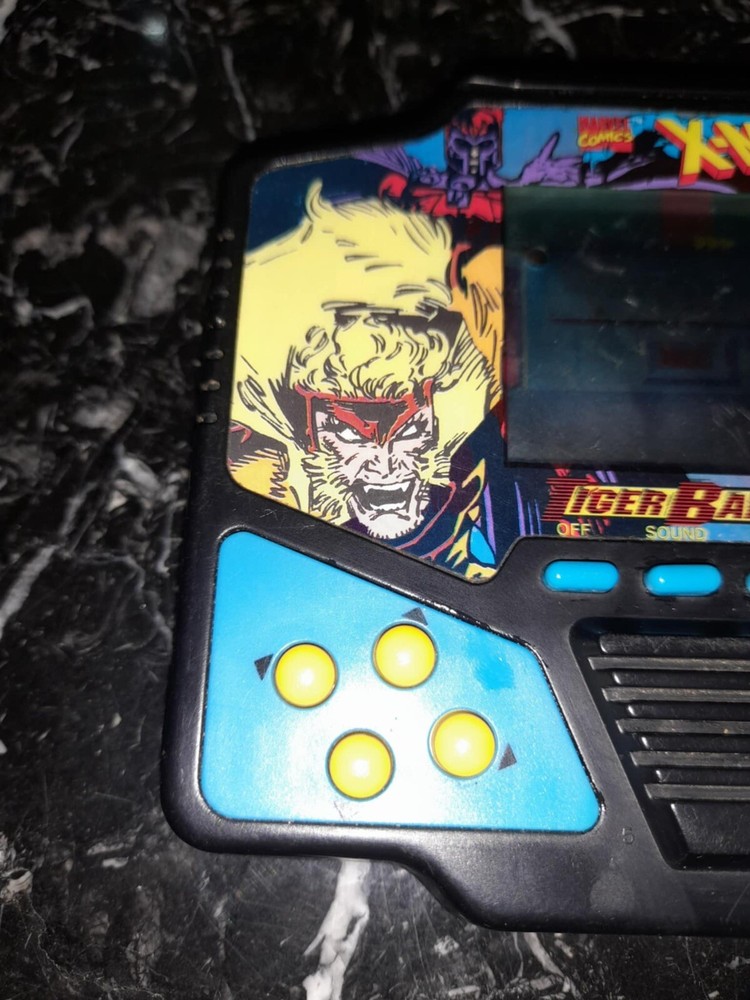 Vintage Tiger Electronics X-Men Barcodzz Handheld Game 1994 ( Read Description )