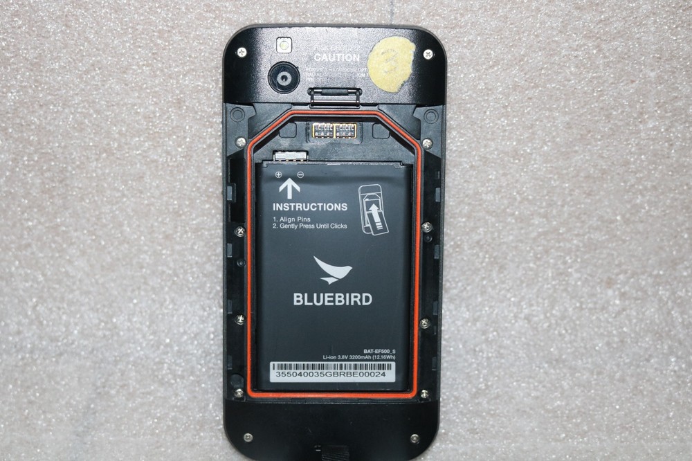 BLUEBIRD EF500 Wireless Handheld Android Mobile Computer 2D Barcode Scanner.