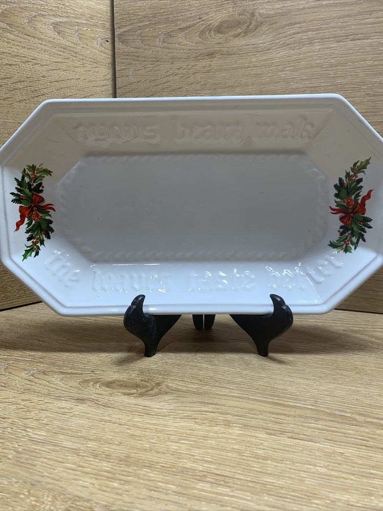 Pfaltzgraff Christmas Heritage Bread Tray