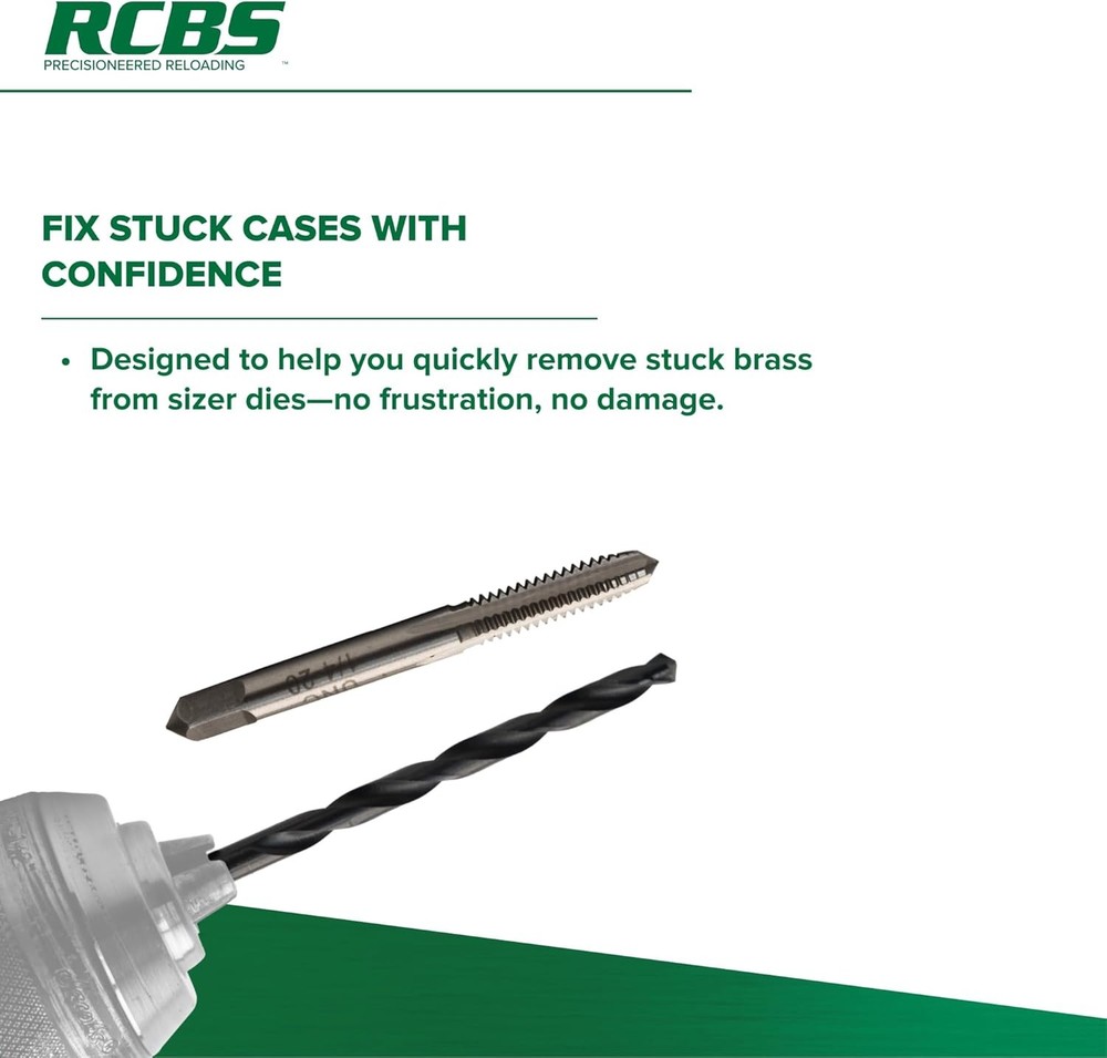 RCBS Stuck Case Remover Kit, Complete Kit for Removing One Size, Multicolor