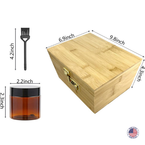 Cincinnati Bengals Stash Box – Bamboo Organizer Box with Combo Lock