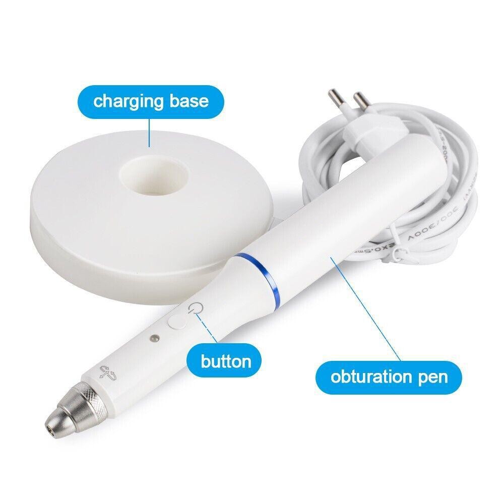 Endodontic Heated Pen for Dental Obturation System with Two Tips Replacement