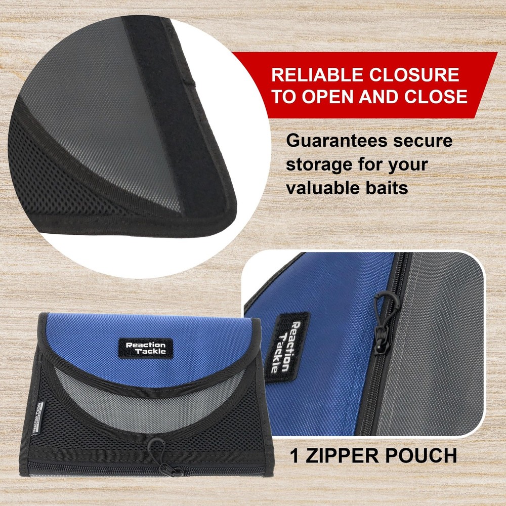 Reaction Tackle Fishing Organizer Case | Medium, Medium Bait Binder