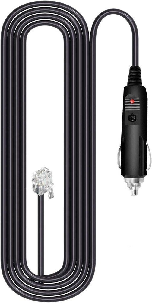 Flexible 11.5ft Radar Power Adapter - Compatible with Escort & Beltronics Models