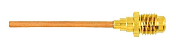 (2-PACK) C&D Valve CD8408 1/8" Copper Tube Access Service Valve / Stinger