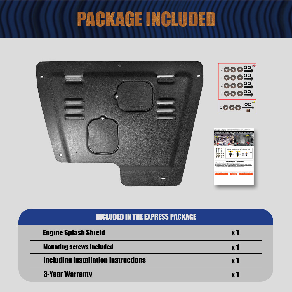 For Honda Accord 2004-2006 Front Engine Splash Shield Engine Cover Case Guard