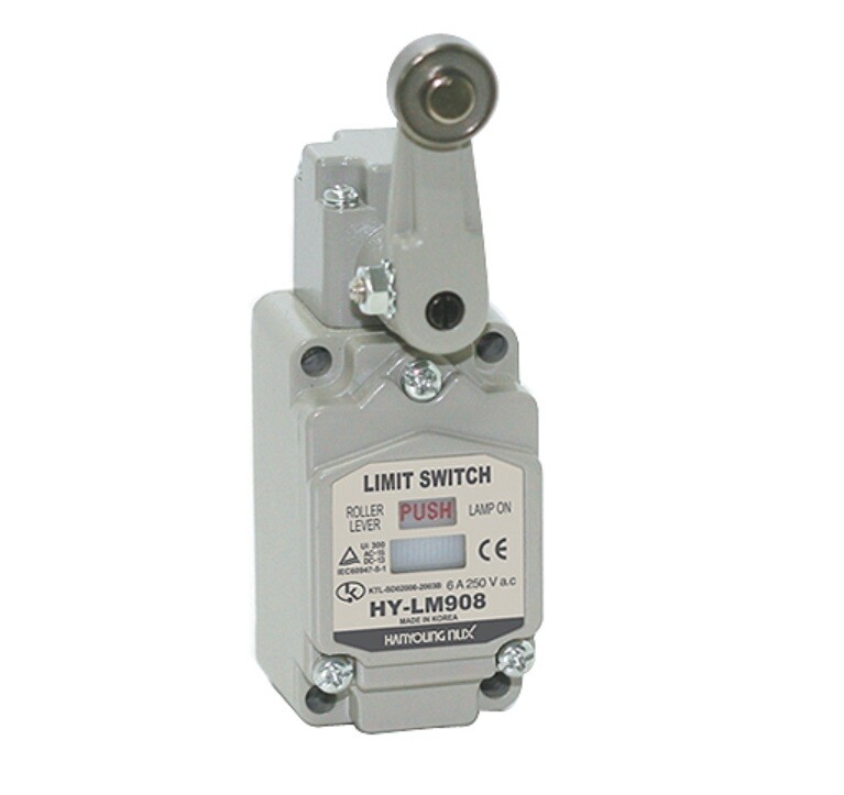 Hanyoung Nux HY-LM908 Operation indicator limit switch Roller Lever Type