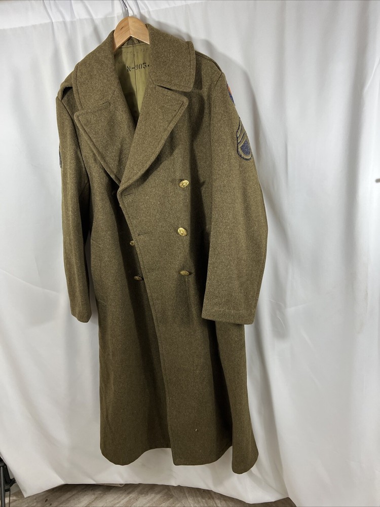 World War 2 Overcoat 1940 Size 40 Long ￼￼