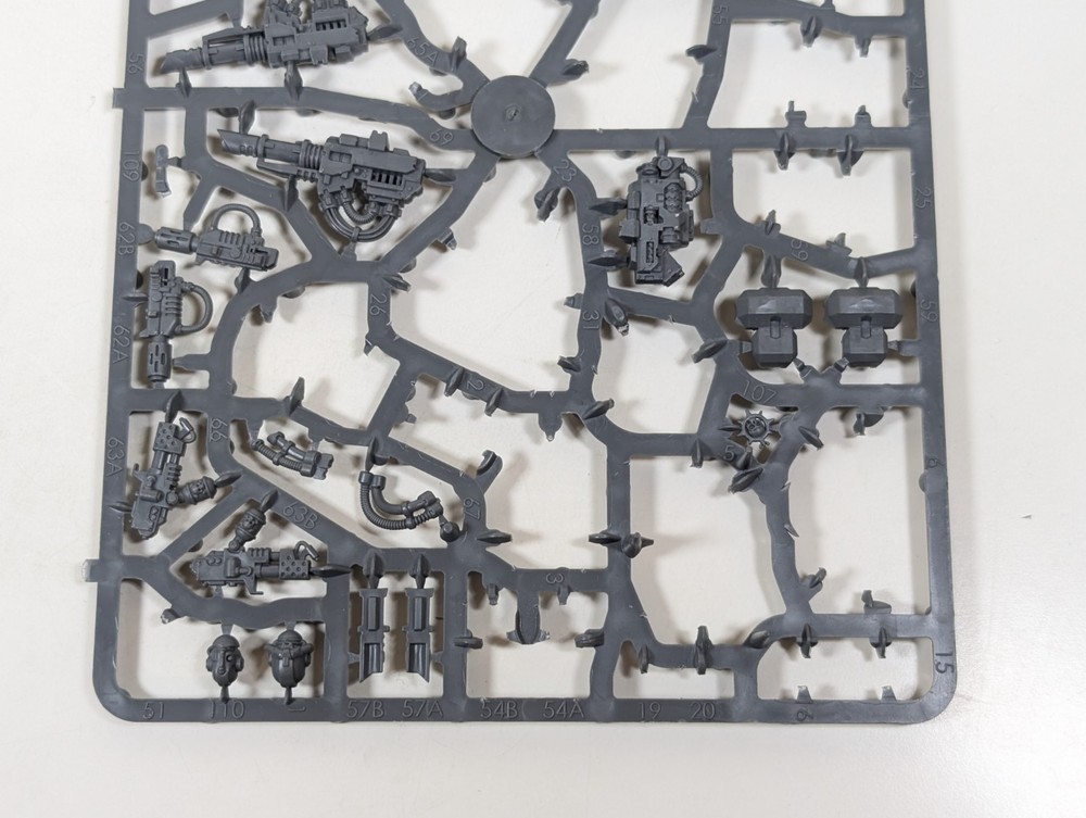 Space Marines Devastator Heavy Weapons Sprue Partial Incomplete Warhammer 40k
