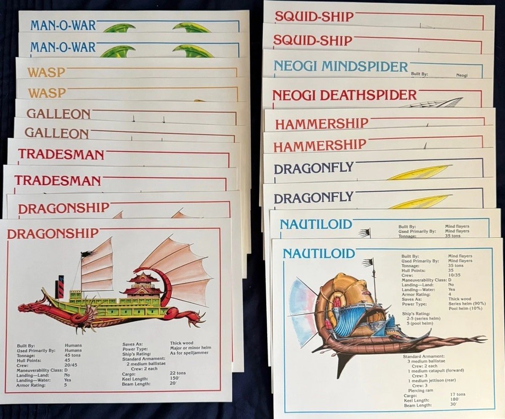 Spelljammer: Adventures in Space boxed set for Advanced Dungeons & Dragons 2nd E