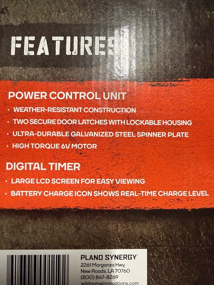 Wildgame Innovations 6V Game Feeder Kit Digital Power Control Unit
