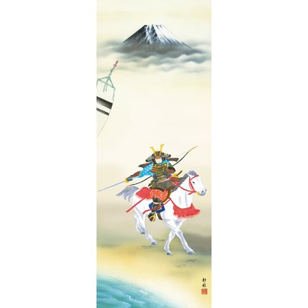Abe Seiga – Tomimine Warrior (Hanging Scroll)