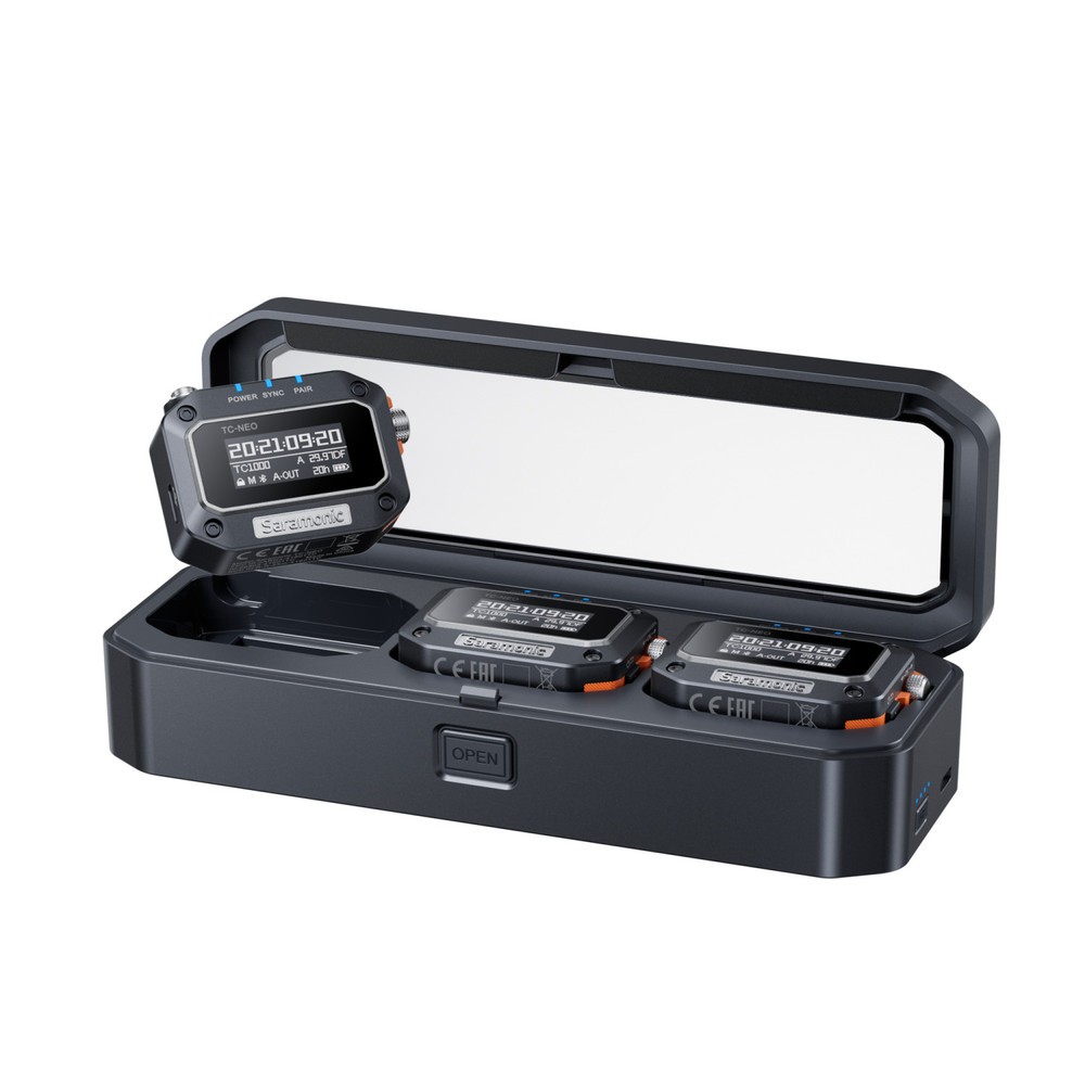 Saramonic TC-NEO Kit Wireless Timecode Box Generator Time Code Video Recording