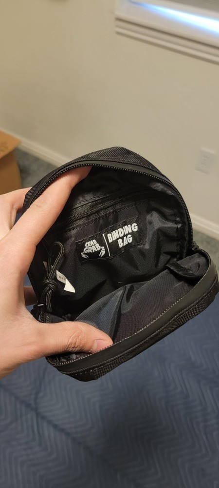 Crab Grab Binding Bag - Black