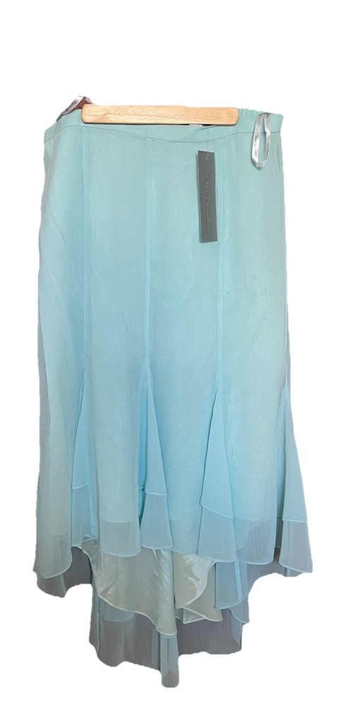 Peter Martin -Turquoise/Blue Elegant Boho Style Skirt (size 16)