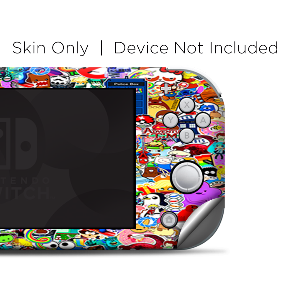 Skins Decals wrap for Nintendo Switch Lite - Sticker collage