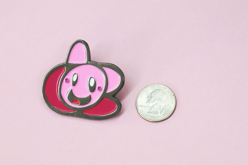 Kirby & Waddle Dee Custom Enamel Pins Nintendo