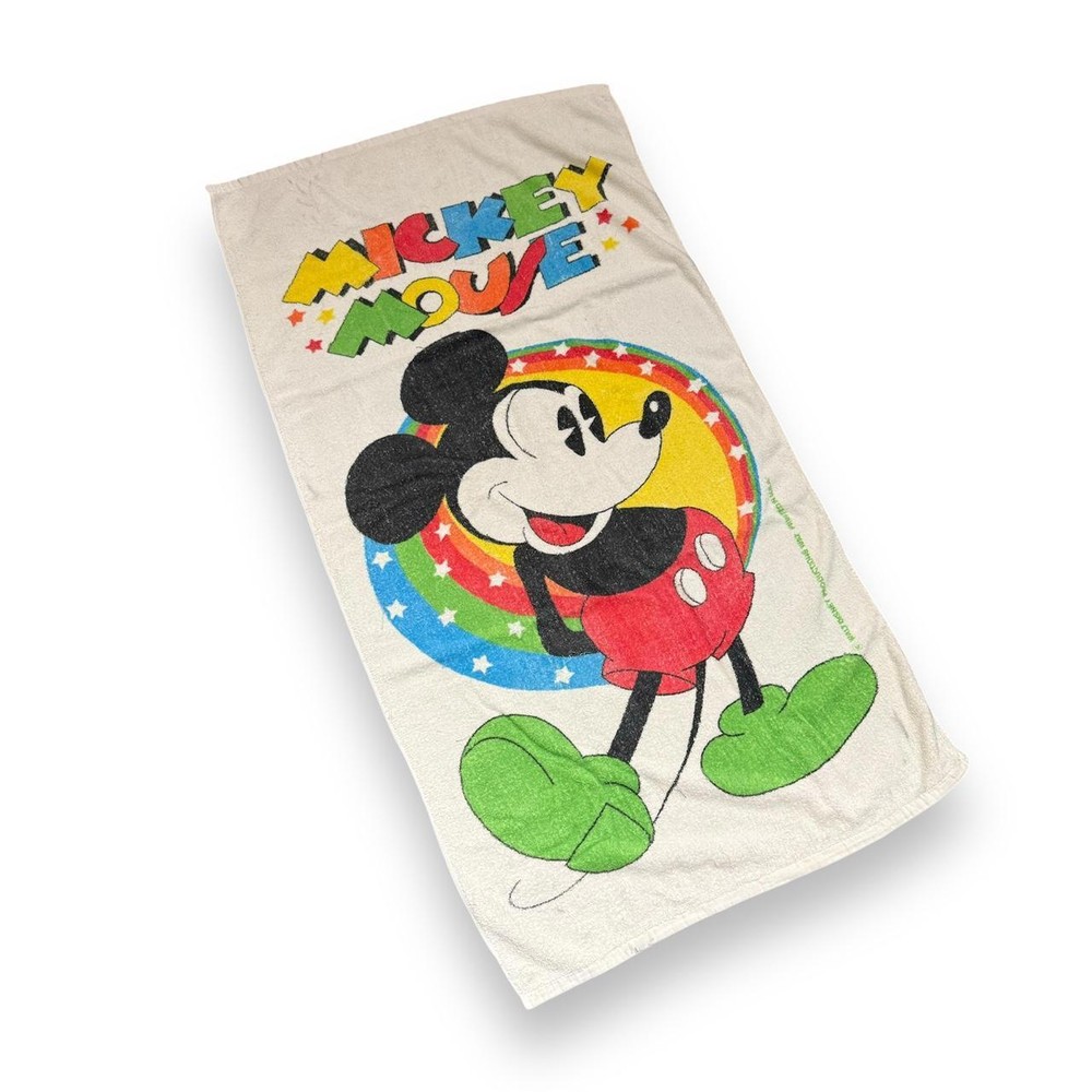 Vintage Mickey Mouse Beach Towel