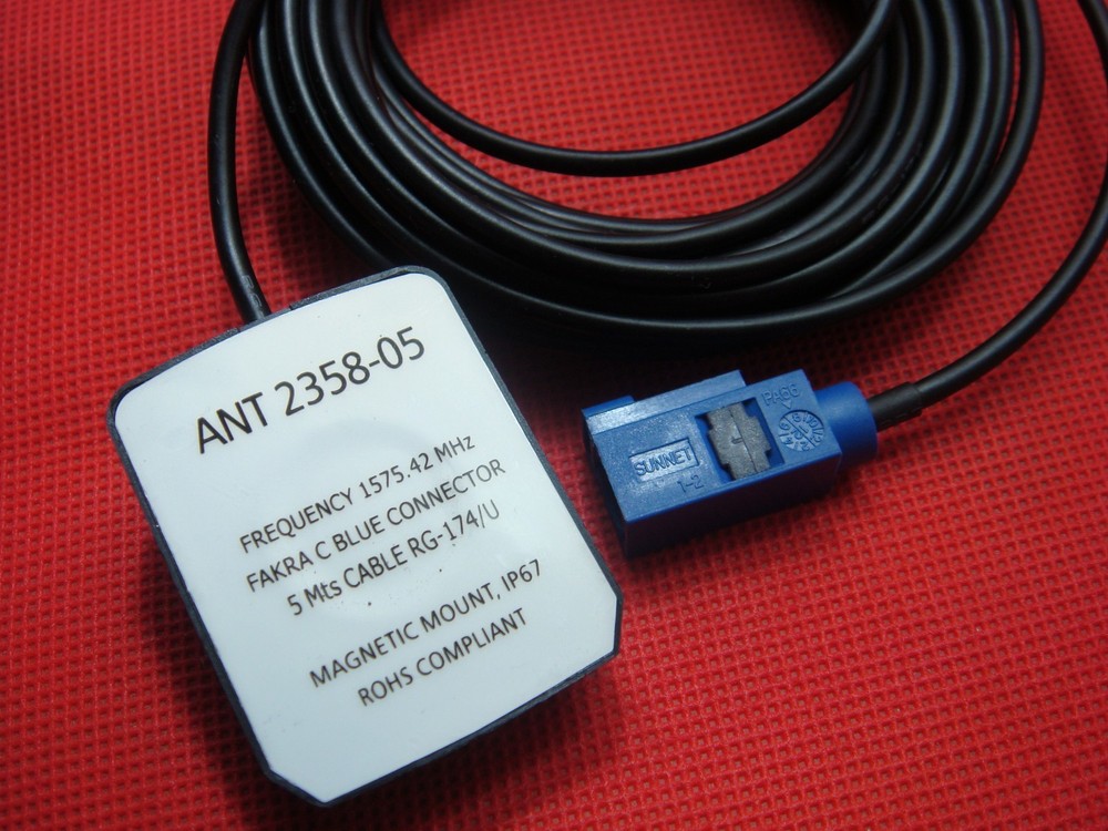 Active GPS Antenna 5m cable For Sony XA-NV400 Navigation Receiver Module Module