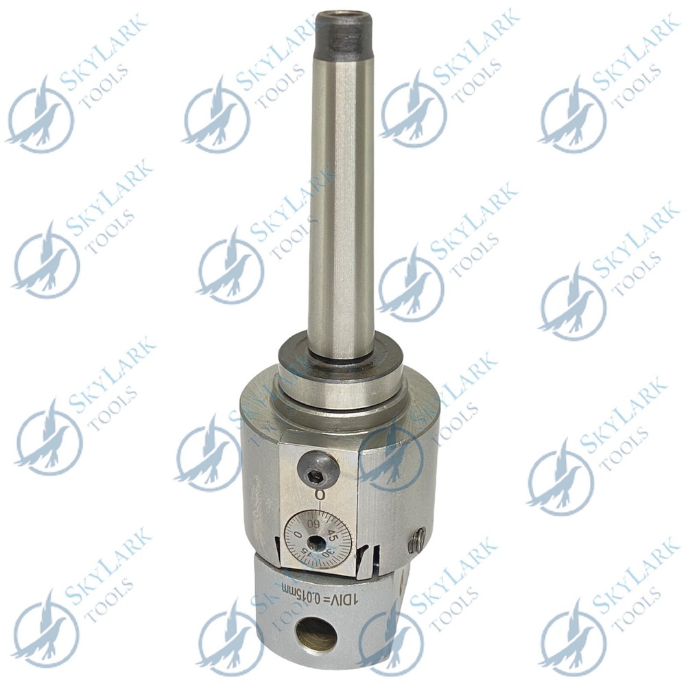 1.5'' ADJUSTABLE BORING HEAD WITH MT1 SHANK & CARBIDE BORING BARS 3PCS