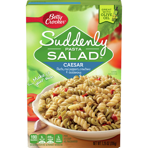 Betty Crocker Suddenly Pasta Salad Caesar 3 Pack