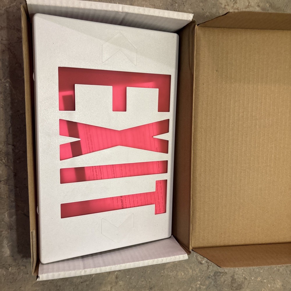 Cooper Lighting All-Pro APC APCH Thermoplastic - Replacement Exit Faceplate Only