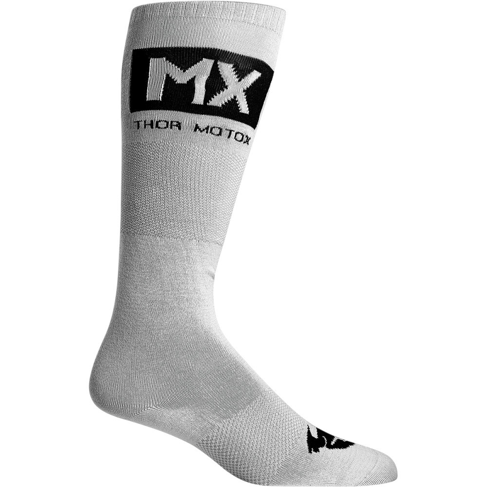 Thor MX Cool Socks - Gray/Black | US 6-9
