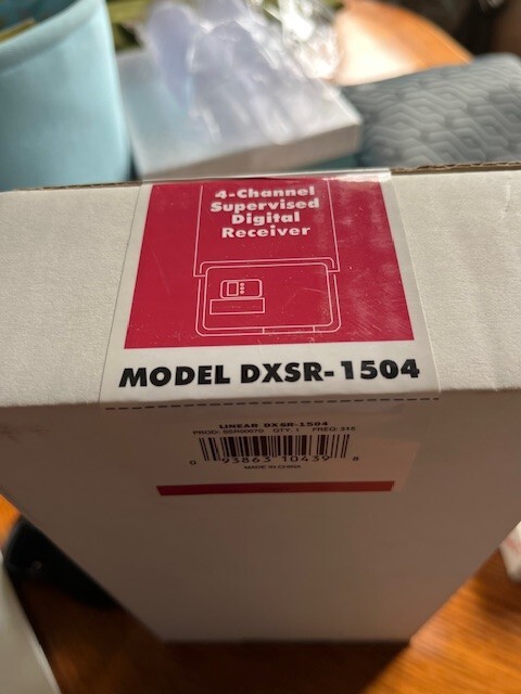 Linear DXSR-1504 Supervised Receiver 4- Channel NEW