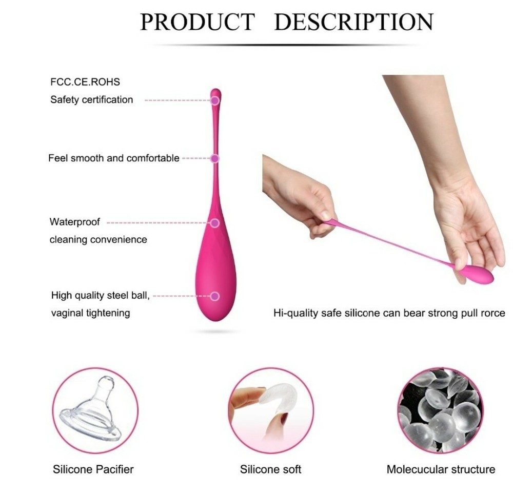 S-hande Deluxe Kegel Exercise Weights - Bladder Control, Pelvic Floor Exerciser