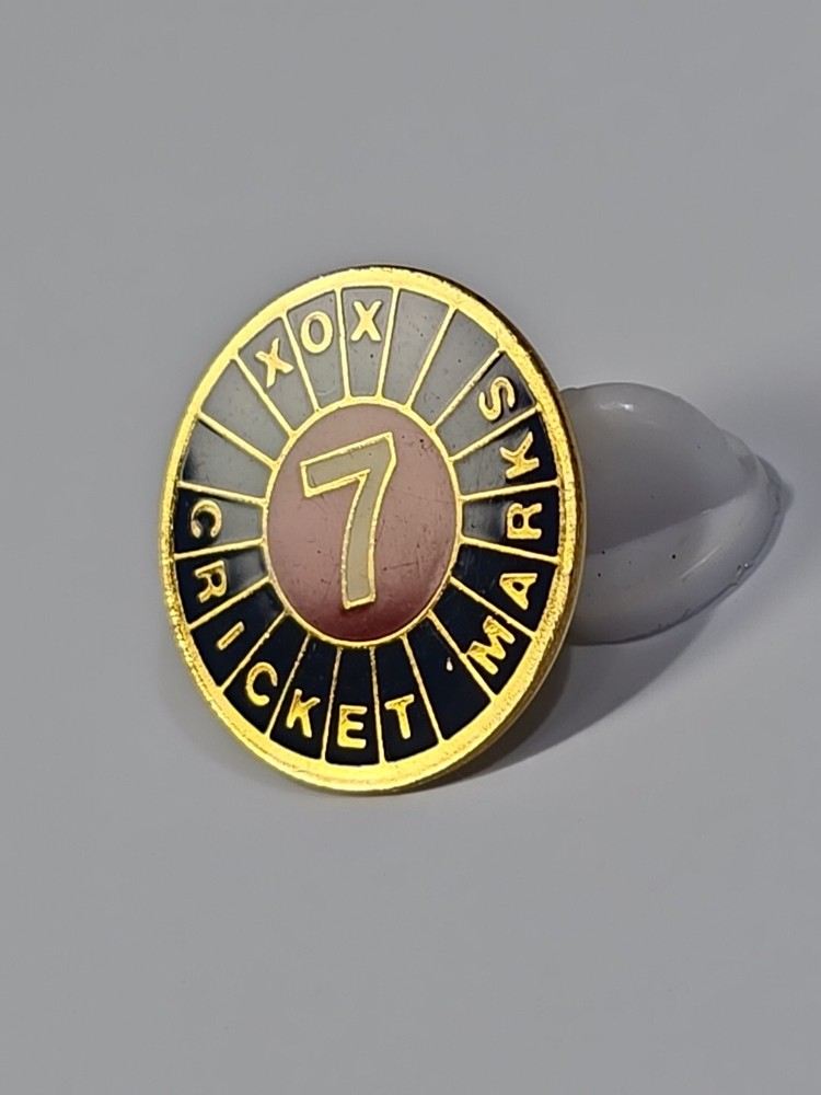 Darts Lapel Pin Cricket Marks 7