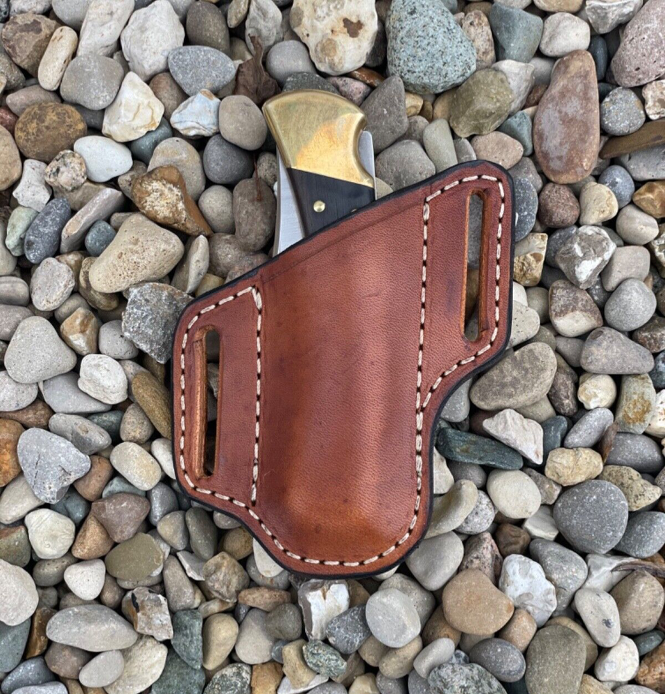 Leather Pocket Knife Sheath