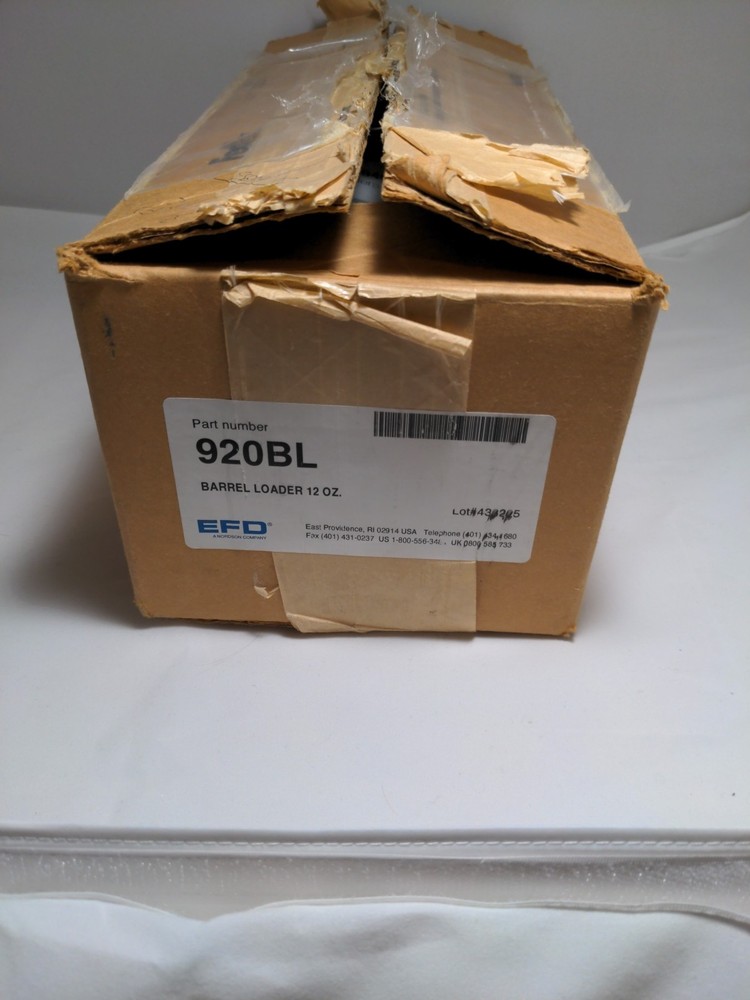 Nordson EFD 920BL Barrel Loader 12oz
