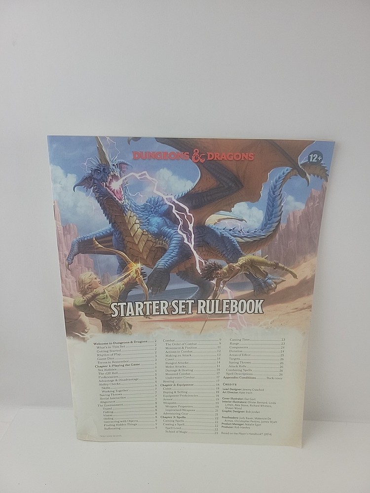 D&D 5th Edition: Dragons of Stormwreck Isle Starter Set *RuleBook Only*