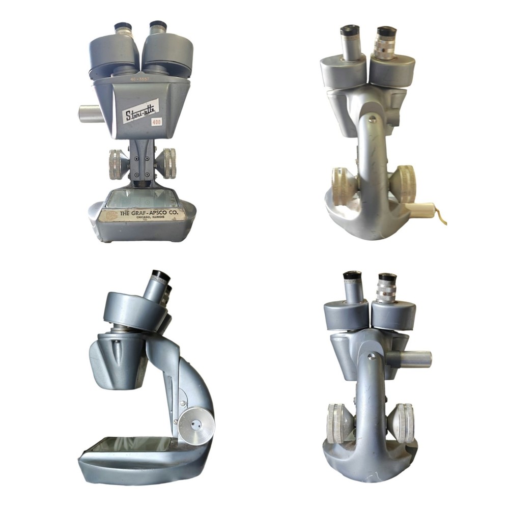The Graf-Apsco Co. Steri-ette 400 Microscope