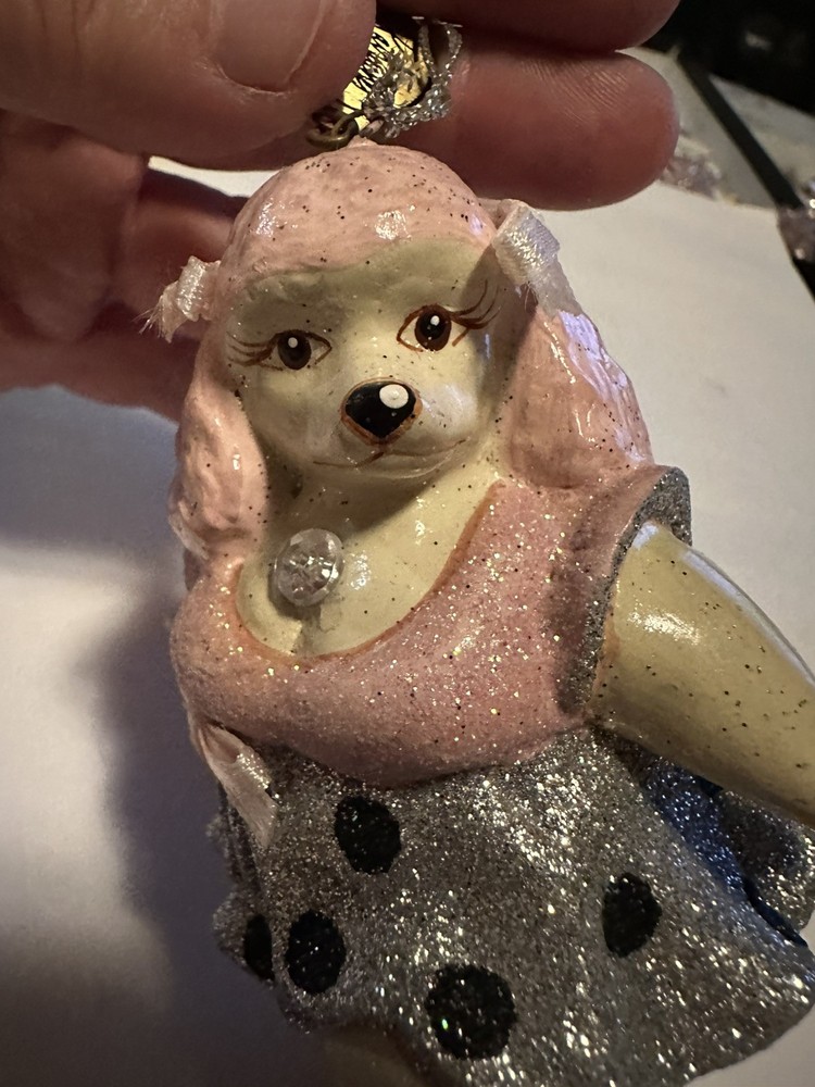 Katherine Collection Lady Poodle decoration