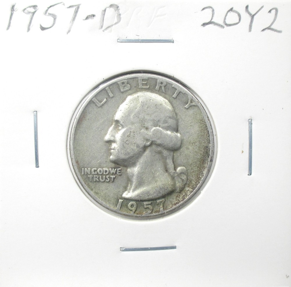 1957-D Washington Quarter Dollar