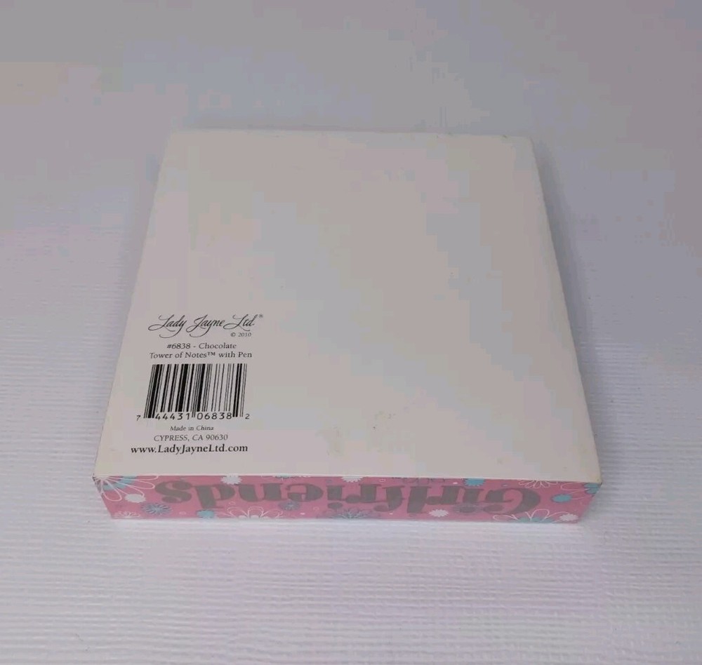 Lady Jayne LTD Girlfriends Note Block Pad New