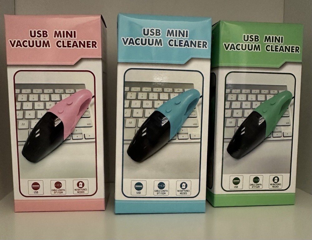 Mini Computer Vacuum USB Keyboard Cleaner PC Laptop Brush Dust Cleaning Choose C
