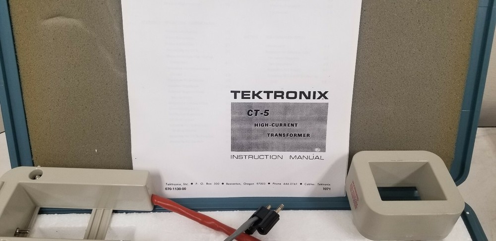 Tektronix CT-5 High Current Transformer/Probe Kit