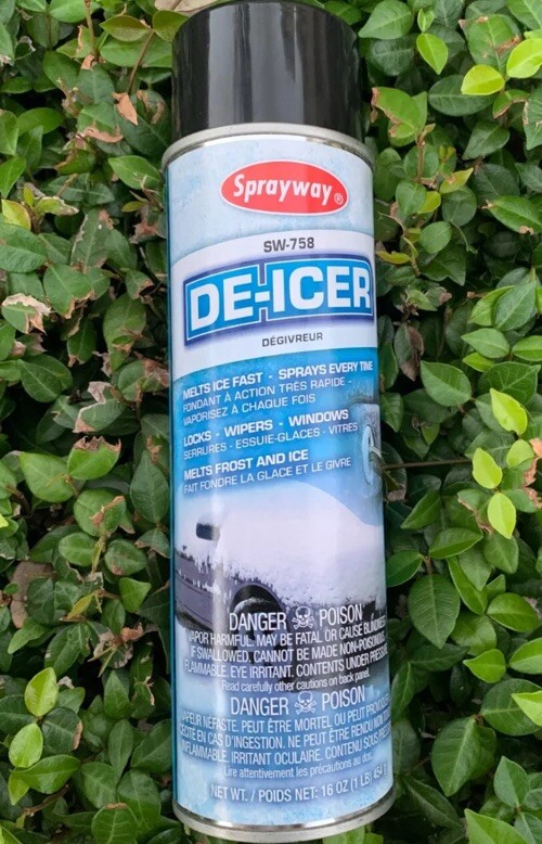 Sprayway SW758  De-Icer, 16.oz/ EACH