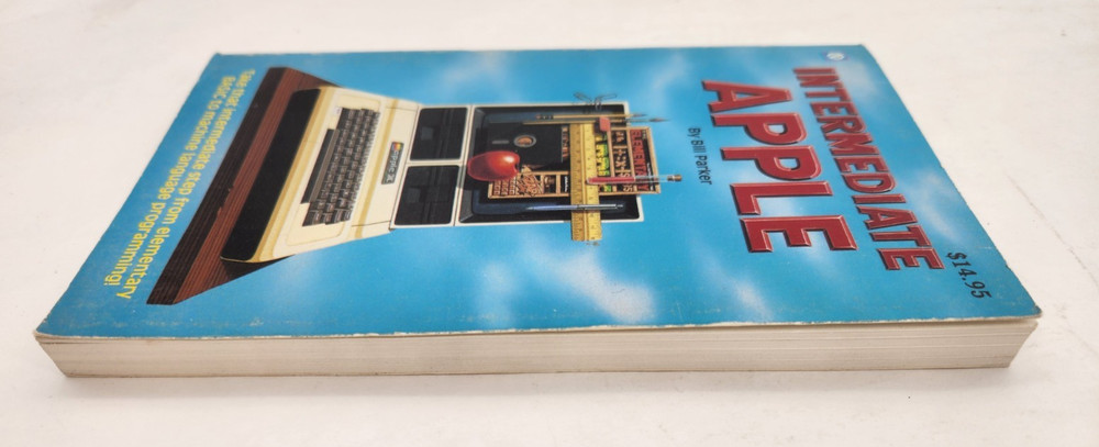Intermediate Apple by Bill Parker 1984 for Basic Programmer Apple II Computer