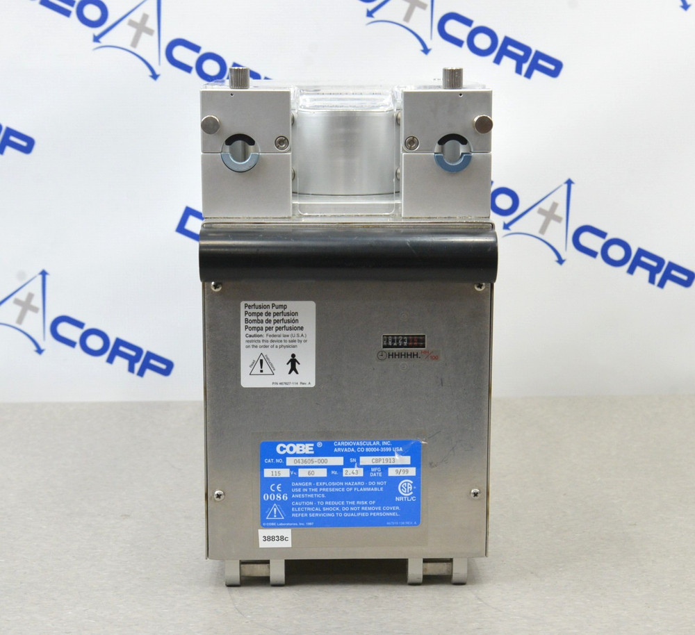COBE Century 043605-000 Perfusion Pump